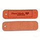 PU Leather Labels&nbsp;DIY-TAC0010-01C-01-1