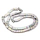 Electroplated Non-magnetic Synthetic Hematite Beads Strands&nbsp;G-C106-B02-04A-2