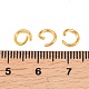 鉄オープン丸カン  ゴールドカラー  6x0.9mm  19ゲージ  内径：4.2mm  約9000個/1000g&nbsp;JROS6mm-G-3