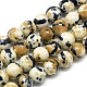 Synthetic Ocean White Jade Beads Strands&nbsp;G-S254-6mm-A06-1
