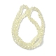 Electroplate Glass Beads Strands&nbsp;EGLA-Q127-A02-01H-2