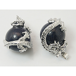 Synthetic Blue Goldstone Pendants&nbsp;G-H1527-2