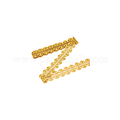 エスニック風ポリエステルメタリック糸刺繍リボン  ゴールド  3-1/8インチ（79mm）  約4.37ヤード（4m）/ pc&nbsp;OCOR-WH0045-17