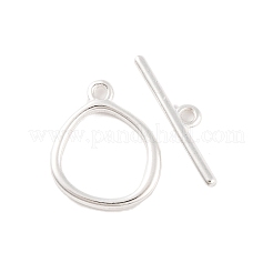 Brass Toggle Clasps&nbsp;KK-U024-01S