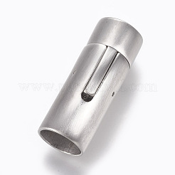 304ステンレススチール製バヨネット留め具  マット  つや消しプラチナ  32x12mm  穴：10mm&nbsp;STAS-A035A-10MP
