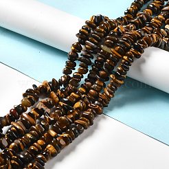 Natural Tiger Eye Beads Strands&nbsp;G-B026-03