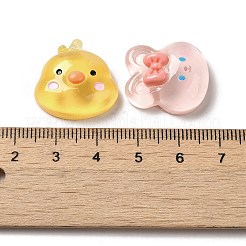 Cartoon Animal Translucent Resin Decoden Cabochons&nbsp;RESI-R443-01