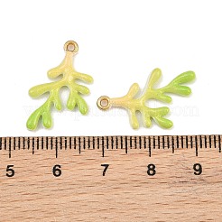 Alloy Enamel Pendants&nbsp;AL-CBA072F-03G-01