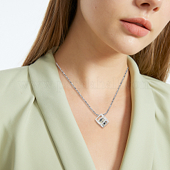 925 Sterling Silver Cube Empty Bead Cage Charms&nbsp;STER-WH0005-62