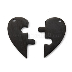 304 Stainless Steel Split Pendants&nbsp;STAS-G251-01EB