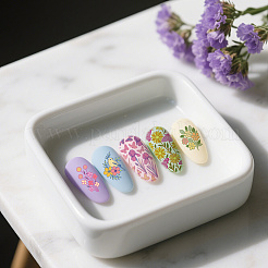 Plastic Nail Art Image Templates&nbsp;AJEW-UN0002-49E
