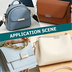 18 Bags 3 Colors Rectangle Alloy Bag Zipper Tail Ends&nbsp;FIND-CY0002-29B
