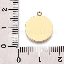304 Stainless Steel Enamel Pendants&nbsp;STAS-L022-177A-G