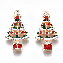 Alloy Enamel Pendants&nbsp;X-ENAM-Q442-028-RS