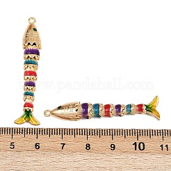 Brass Micro Pave Cubic Zirconia Pendants&nbsp;KK-H081-05G-02