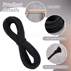 30 Yards Polyester Elastic Cord&nbsp;EW-WH0019-05A