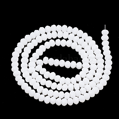 Opaque Solid Color Glass Beads Strands&nbsp;GLAA-S178-12C-06