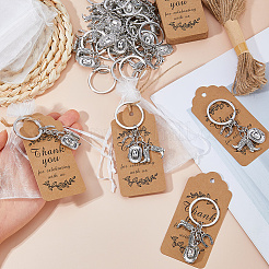 151Pcs Alloy Keychains&nbsp;KEYC-DC00061