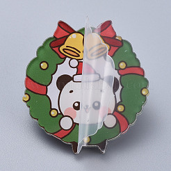 Acrylic Safety Brooches&nbsp;JEWB-D006-A07