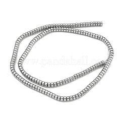 Electroplated Synthetic Non-magnetic Hematite Beads Strands&nbsp;G-K361-A02-03