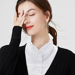 2Pcs 2 Style Detachable Nylon Shirt Collars&nbsp;AJEW-GA0006-18