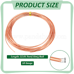Round Copper Wires&nbsp;CWIR-WH0007-17A-C