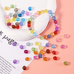 450Pcs 15 Colors Transparent Acrylic Beads&nbsp;TACR-CJ0001-31