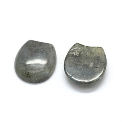 天然石ラブラドライトカボション  オーバル  22x20.5x6~7mm&nbsp;G-O175-13I