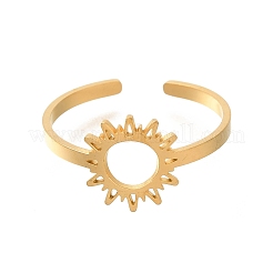 304 Stainless Steel Rings for Women&nbsp;RJEW-S238-03G