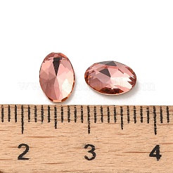 Glass Rhinestone Cabochons&nbsp;RGLA-P037-08B-D262