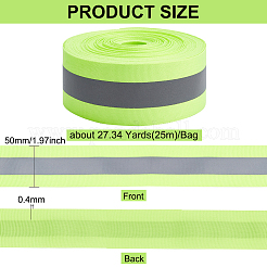 25M Flat Reflective Polyester Ribbons&nbsp;OCOR-BC0006-17B