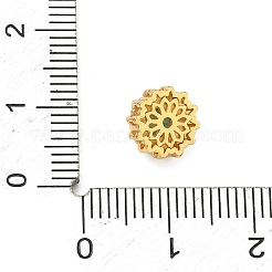 Brass Flower Multi-Strand Links&nbsp;KK-F934-01H-G