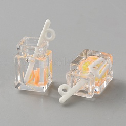 Plastic Pendants&nbsp;AJEW-R008-01