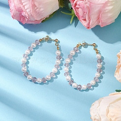 Shell Pearl Ear Studs&nbsp;EJEW-JE05932