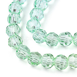 Transparent Glass Beads Strands&nbsp;X1-GLAA-E036-07R
