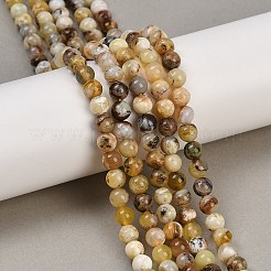Natural Yellow Opal Beads Strands&nbsp;G-G992-A02-B