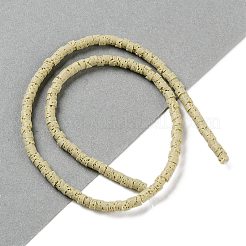 Synthetic Lava Rock Dyed Beads Strands&nbsp;G-H311-10-02