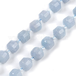 Dyed Natural White Jade Beads Strands&nbsp;G-O201B-110F