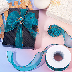 3 Rolls Polyester Organza Ribbons&nbsp;SRIB-TA0001-26B