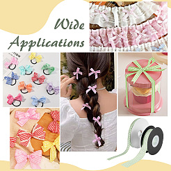 2 Rolls 2 Styles Polyester Ribbon&nbsp;OCOR-ME0002-02A