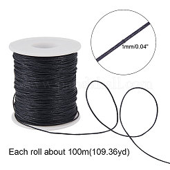 木綿糸ワックスコード  ミックスカラー  1mm  約100ヤード/ロール&nbsp;YC-PH0002-14