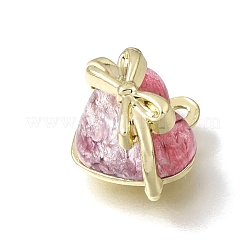 Brass & Resin Pendants&nbsp;RE-CBAE379-09LG