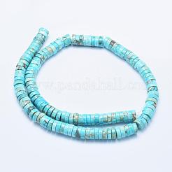 Natural Imperial Jasper Beads Strands&nbsp;G-J377-6mm-01