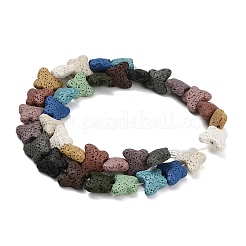 Natural Lava Rock Beads Strands&nbsp;G-G347-02A