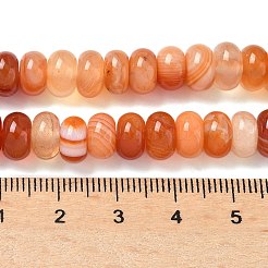 Natural Banded Agate Beads Strands&nbsp;G-F790-I01-01E