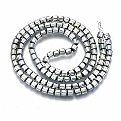 Electroplate Non-magnetic Synthetic Hematite Beads Strands&nbsp;G-T114-62-07