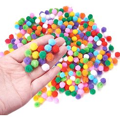 10mmの多色のポンポンズボール約2000個のDIYの人形工芸品の飾り&nbsp;AJEW-PH0001-10mm-M