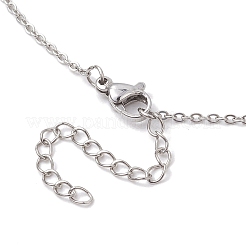 Resin Pendant Necklaces&nbsp;NJEW-JN04845