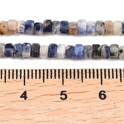 Natural Sodalite Beads Strands&nbsp;G-G345-C32-2x4mm