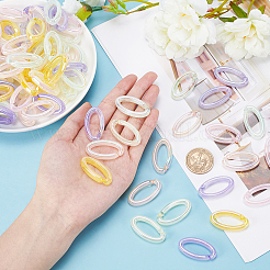 Olycraf Transparent Acrylic Linking Rings&nbsp;TACR-PH0001-19